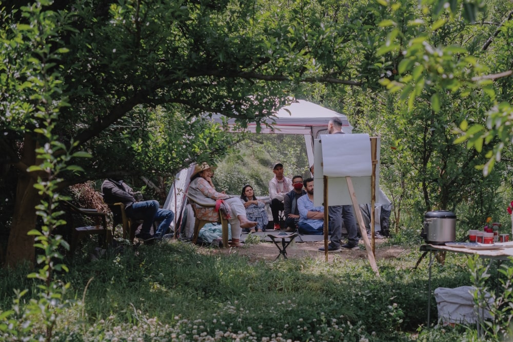 Organic farming community